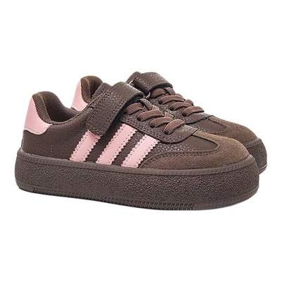 2025新款儿童德训鞋真皮休闲板鞋