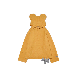 J1M5买手店 PRONOUNCE 25AW工匠手作玩偶挂饰大耳帽衫 设计师品牌