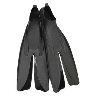 分叉透明专业脚蹼硅胶训练自由泳蛙潜水短蛙泳浮潜鸭掌脚蹼游泳