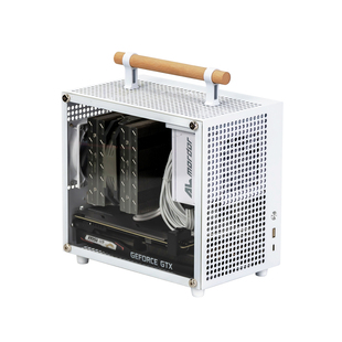 ALBOX铝小宝E70迷你手提式便携台式主机箱SFX电源小型直插itx机箱