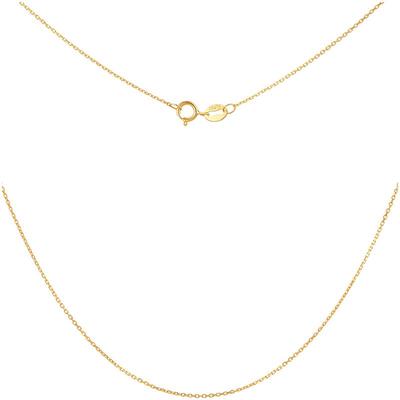 老庙黄金18k项链十字锁骨礼物