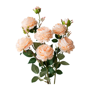 南十字星 高档牡丹仿真花芍药假花玫瑰花花束干花摆件客厅餐桌花