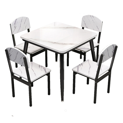 简易方桌钢化玻璃餐桌