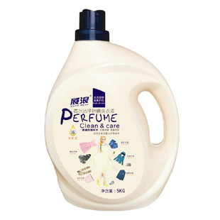 展浪去渍净白香水除螨除菌洗衣液5L家庭装10斤浓香味持久留香正品
