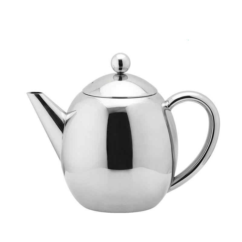 包邮 不锈钢大号茶壶 水壶过滤泡茶壶茶胆 酒楼餐厅电磁炉用瑕疵