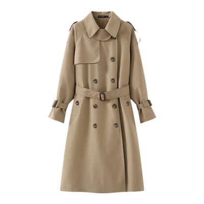 吴磊同款风衣男士中长款过膝休闲