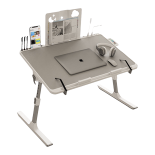 可升降折叠床上小桌子宿舍学习桌笔记本电脑桌懒人飘窗桌