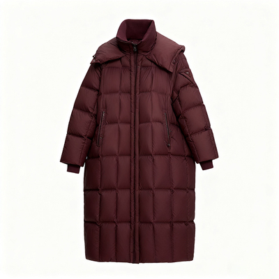 DeIFy/缔弗翻领绗缝羽绒服