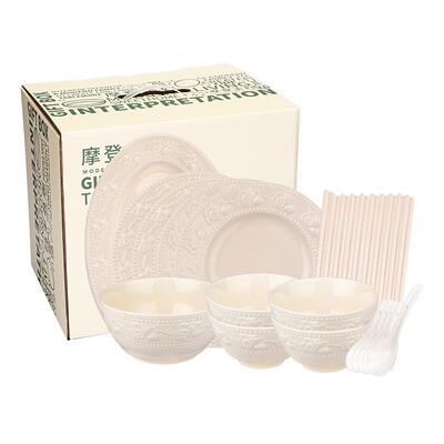 摩登主妇白瓷餐具2026新款碗具