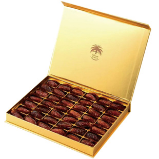 Mabroom椰枣沙特进口纯天然沙漠黄金椰枣礼盒玛布容400克