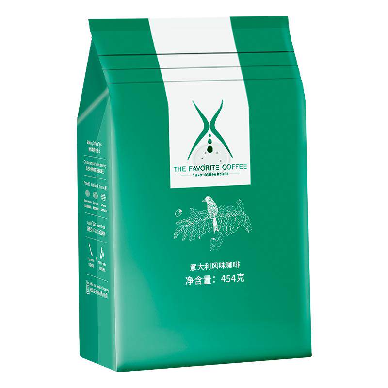 咖啡豆意式咖啡机摩卡壶咖啡馆商用手冲冰美式非速溶现磨黑咖啡粉
