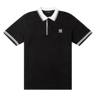 【自营】MLB短袖男装女装轻便透气休闲服防晒运动上衣翻领POLO衫
