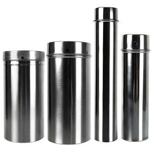 荣码60/75/90mm培养皿灭菌桶不锈钢消毒灭菌桶 实验室吸管移液管桶 内含钢丝架钢板架金属圆桶