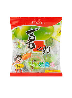 喜之郎果冻袋装90g/袋儿童休闲零食草莓味苹果味什锦解馋分享出游