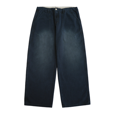 CENLESSS26水洗喷白工装长裤