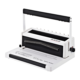 爱可 W200PRO铁圈装订机文本标书挂历台历双线圈全抽刀34孔A4包邮