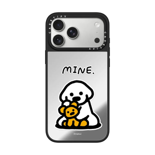 现货CASETiFY艺术家matsui萌犬我的手机壳适用苹果iPhone17ProMax/Air/16/15/14/13Plus镜面磁吸保护套卡通潮