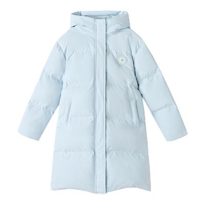 笛莎童装女童羽绒服冬季新款儿童女孩中大童加厚加长款外套过膝