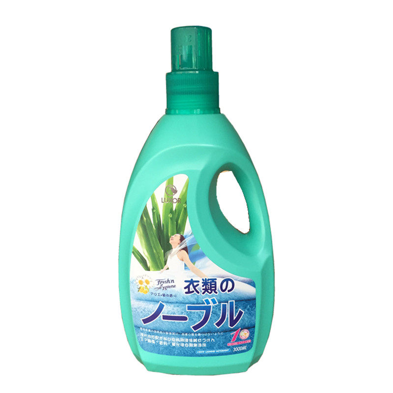 进口琴叶威丝婷丝白多效倍洁2倍浓缩易漂洗衣液 3000ml 一箱6瓶