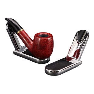 敦豪烟斗架不锈钢可折叠金属烟斗展示架收纳架散热架斗底座架子