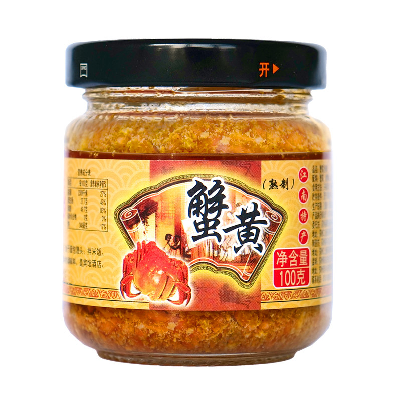 喜福瑞蟹黄酱瓶装全母浓香型