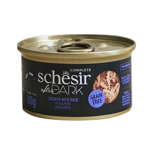 贝多芬宠物/Schesir雪诗雅进口黑夜传说猫罐全价湿粮主食猫罐拼箱