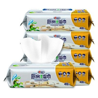 心相印厨房湿巾5包200片