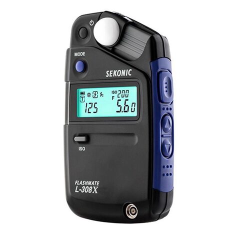 Sekonic世光L-308X拍照摄像电影多用入反射光圈优先替308S测光表