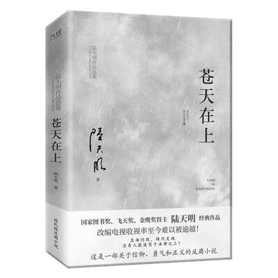 现货】苍天在上 国家图书奖、飞天奖、金鹰奖得主陆天明经典作品，反腐题材电视剧《苍天在上》原著小说