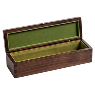 核桃收纳盒实木高端盒子桌面长方形带盖2026年新款文玩饰品首饰盒