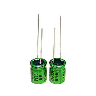 日本伊娜ELNA 音频发烧电容 50V100UF 8X11.5 RA3黑金 100UF50V