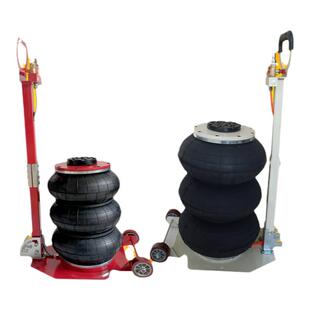 气囊式千斤顶气动卧顶充气气压千斤3吨5吨便携式大托盘卧式千斤顶