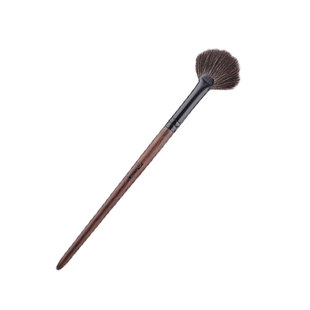 喵小七墨恋扇形高光细光锋羊毛脸颊提亮化妆刷余粉修容腮红刷套装