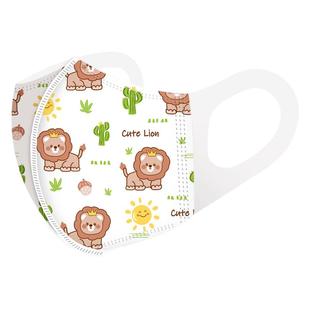 儿童口罩3d立体宝宝1一3岁4到6岁6月龄12月婴幼儿专用防护口耳罩