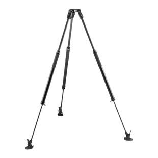 曼富图（Manfrotto） 635快速升降单管碳纤维摄影摄像75mm碗口三脚架 MVTSNGFC