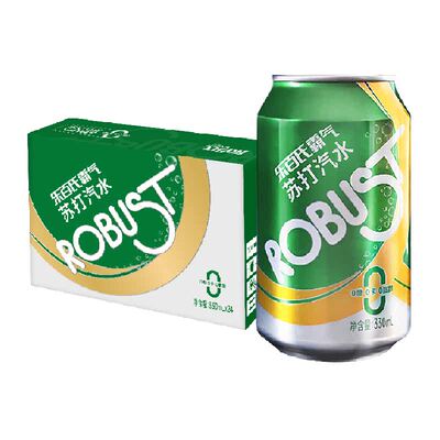乐百氏苏打水气泡水330ml×48罐