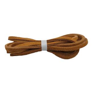 真皮双面毛牛皮鞋带深兰棕色黑色豆豆鞋带皮鞋带短靴绑腿鞋带