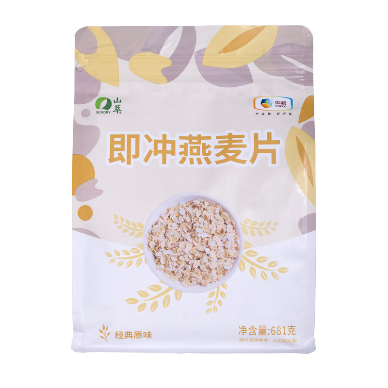 中粮山萃即食燕麦681g营养代餐
