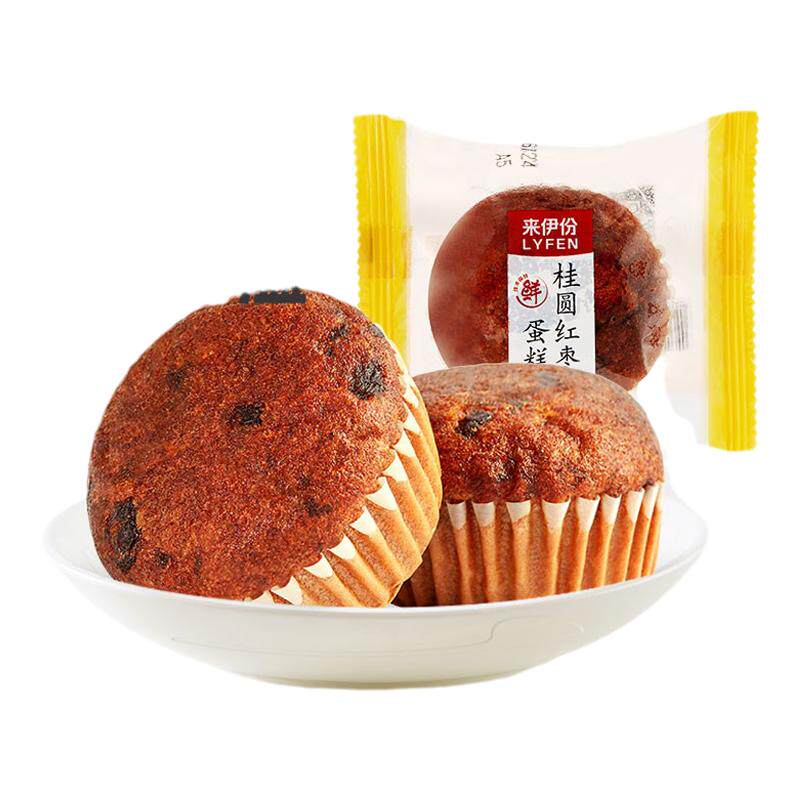 来伊份桂圆红枣蛋糕500g