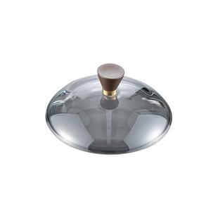 烟灰楼阁玻璃自动茶具配件大全功夫茶壶盖配茶道公杯盖碗盖子单卖