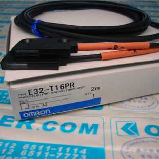 议价OMRON欧姆龙 光纤传感器 E32-T16PR  2M 适用于E3X-HD11 原装