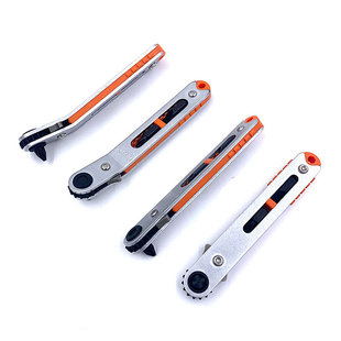 日本威威VESSEL进口棘轮螺丝刀批多功能超薄扳手狭窄空间起子改锥