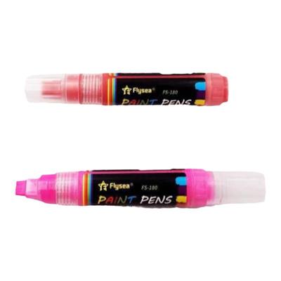 越洋大容量彩色可加墨包邮油漆笔