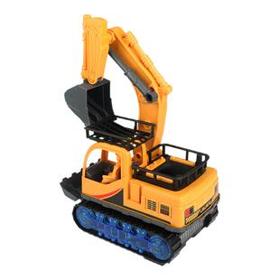 儿童手提灯笼投篮挖掘机电动音乐发光男孩子玩具2026新款新年礼物