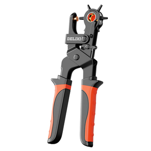 德力西皮带打孔器家用多功能省力包带包包腰带打洞器打眼打孔钳