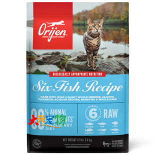 加拿大(美国产) Orijen渴望 85%肉含量●深海六种鱼 全猫粮 1袋