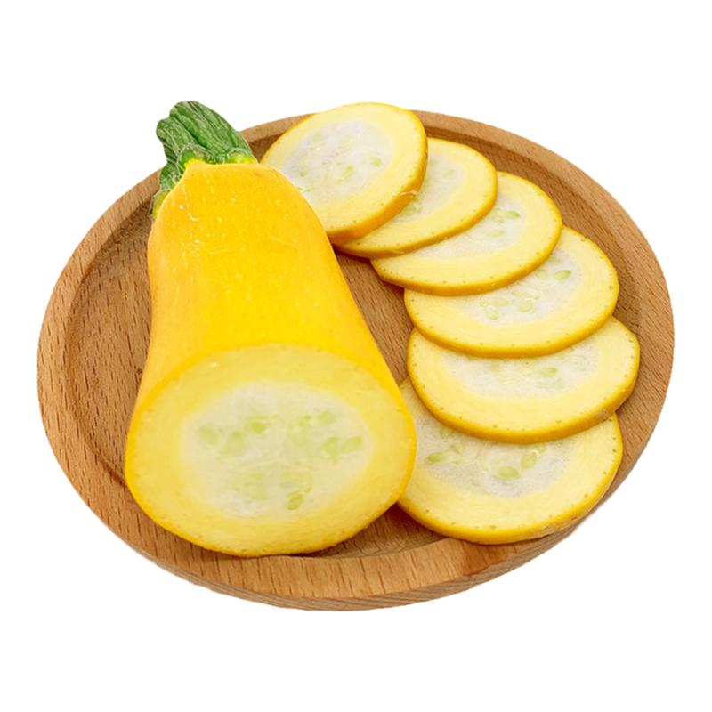 新鲜意大利黄节瓜青蕉瓜香蕉黄色西葫芦西餐蔬菜沙拉食用500g