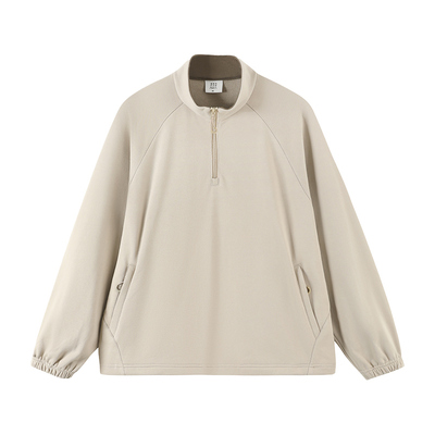 BENPANDA半拉链立领卫衣插肩袖