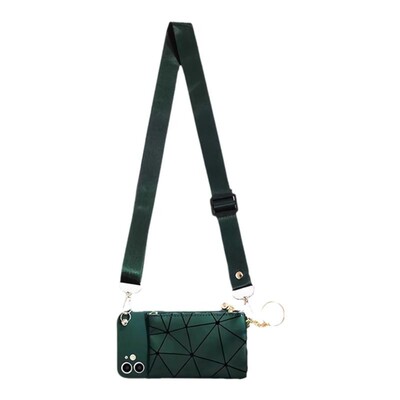 三星手机壳零钱卡包斜挎背带挂绳