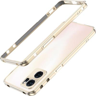 适用于oppoReno8手机壳reno7pro金属边框超薄reno6pro镜头圈保护套reno5por全包边框透气散热简约铁中框镂空